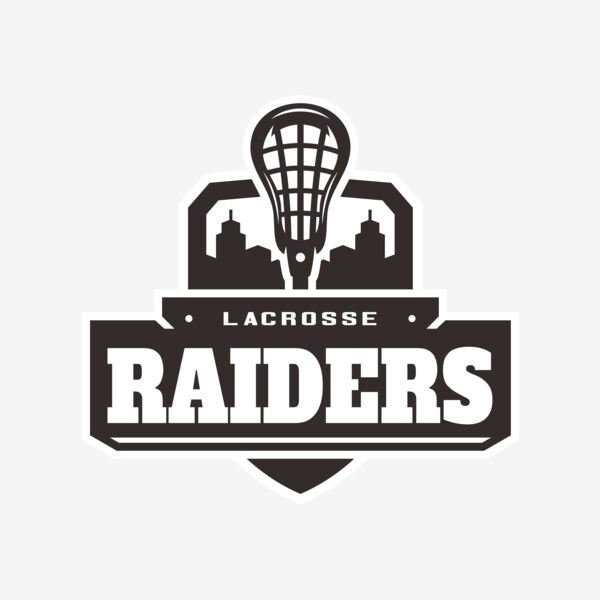 Raiders Lacrosse Logo Template Thumbnail