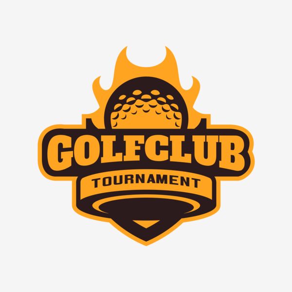 Golf Club Tournament logo template 04 Thumbnail