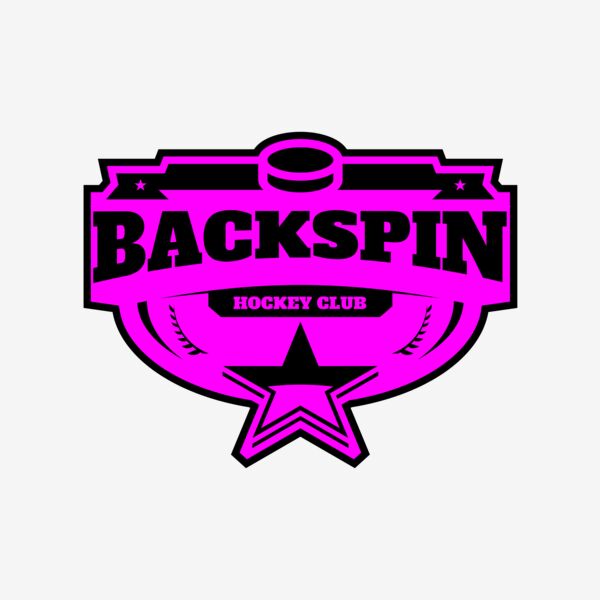 Backspin Hockey Club logo template Thumbnail