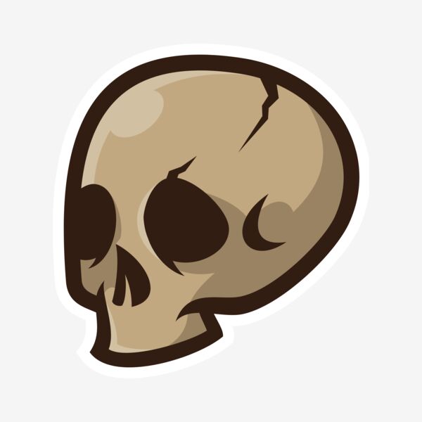 Elements Skulls logo template 30 Thumbnail