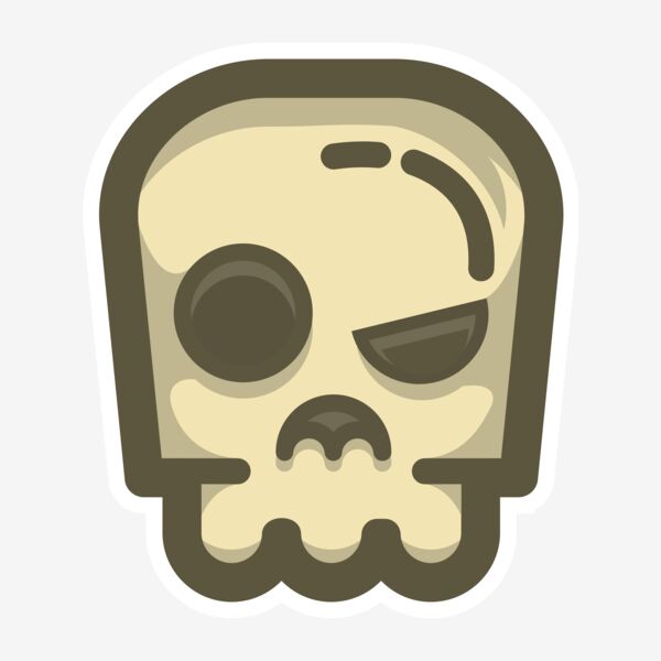 Elements Skulls logo template 131 Thumbnail