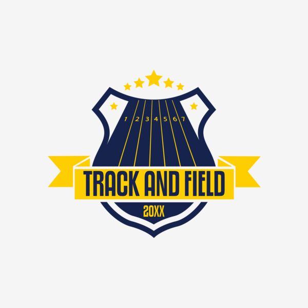 Track & Field Team Logo 06 Thumbnail