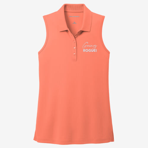 Embroidered Ladies Dry Zone® UV Micro-Mesh Sleeveless Polo Thumbnail
