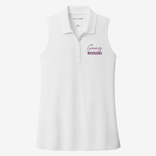 Embroidered Ladies Dry Zone® UV Micro-Mesh Sleeveless Polo Thumbnail