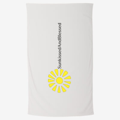 Printed Velour Beach Towel Thumbnail