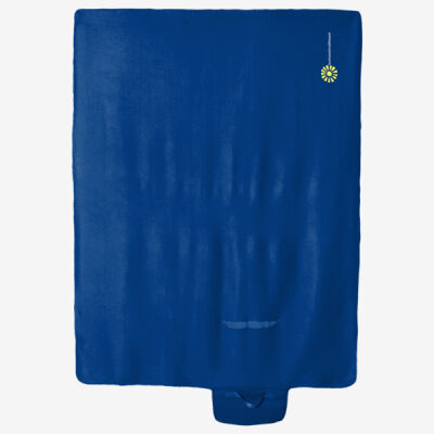 Embroidered logo Alpine Fleece - Roll Up Blanket with heat transfered logo flap 2 Thumbnail