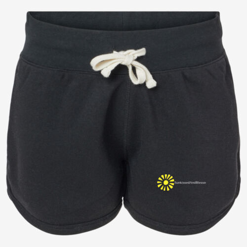 Printed J. America - Women's Fleece Shorts 2 Thumbnail