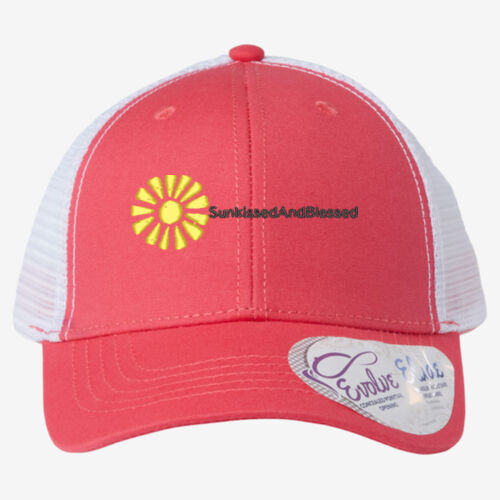 Embroidered Ponytail Cap - Infinity Her - Women's Modern Trucker Cap 3 Thumbnail