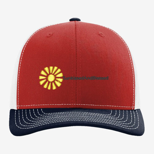 Embroidered Richardson - Snapback Trucker Cap 3 Thumbnail