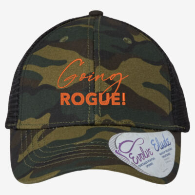 Embroidered Ponytail Cap - Infinity Her - Women's Modern Trucker Cap 2 2 3 Thumbnail