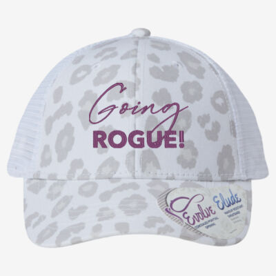 Embroidered Ponytail Cap - Infinity Her - Women's Modern Trucker Cap 2 4 Thumbnail