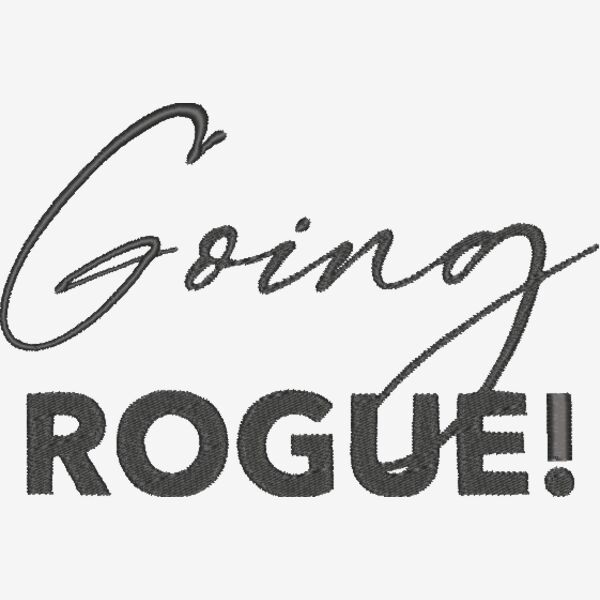 Going Rogue Embroidery Thumbnail