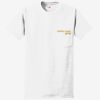 Authentic 100% Cotton T Shirt with Pocket Thumbnail