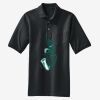 Heavyweight Cotton Pique Polo with Pocket Thumbnail