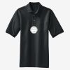 Heavyweight Cotton Pique Polo with Pocket Thumbnail