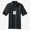 Heavyweight Cotton Pique Polo with Pocket Thumbnail