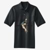 Heavyweight Cotton Pique Polo with Pocket Thumbnail
