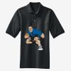 Heavyweight Cotton Pique Polo with Pocket Thumbnail