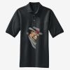 Heavyweight Cotton Pique Polo with Pocket Thumbnail