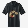 Heavyweight Cotton Pique Polo with Pocket Thumbnail