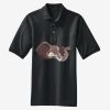 Heavyweight Cotton Pique Polo with Pocket Thumbnail