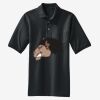 Heavyweight Cotton Pique Polo with Pocket Thumbnail