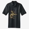 Heavyweight Cotton Pique Polo with Pocket Thumbnail