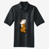Heavyweight Cotton Pique Polo with Pocket Thumbnail