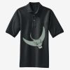 Heavyweight Cotton Pique Polo with Pocket Thumbnail