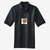 Heavyweight Cotton Pique Polo with Pocket Thumbnail