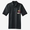 Heavyweight Cotton Pique Polo with Pocket Thumbnail
