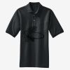 Heavyweight Cotton Pique Polo with Pocket Thumbnail