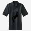 Heavyweight Cotton Pique Polo with Pocket Thumbnail