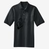 Heavyweight Cotton Pique Polo with Pocket Thumbnail