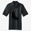 Heavyweight Cotton Pique Polo with Pocket Thumbnail
