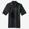 Heavyweight Cotton Pique Polo with Pocket Thumbnail