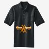 Heavyweight Cotton Pique Polo with Pocket Thumbnail