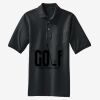 Heavyweight Cotton Pique Polo with Pocket Thumbnail