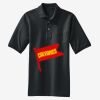 Heavyweight Cotton Pique Polo with Pocket Thumbnail