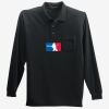 Long Sleeve Silk Touch Polo with Pocket Thumbnail