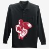 Long Sleeve Silk Touch Polo with Pocket Thumbnail