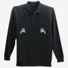 Long Sleeve Silk Touch Polo with Pocket Thumbnail