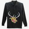 Long Sleeve Silk Touch Polo with Pocket Thumbnail