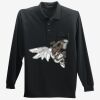 Long Sleeve Silk Touch Polo with Pocket Thumbnail