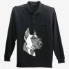 Long Sleeve Silk Touch Polo with Pocket Thumbnail