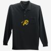Long Sleeve Silk Touch Polo with Pocket Thumbnail