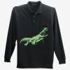 Long Sleeve Silk Touch Polo with Pocket Thumbnail