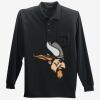 Long Sleeve Silk Touch Polo with Pocket Thumbnail