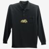 Long Sleeve Silk Touch Polo with Pocket Thumbnail
