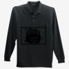 Long Sleeve Silk Touch Polo with Pocket Thumbnail
